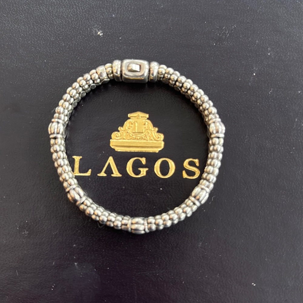 LAGOS FLUTED BEADED CAVIAR BRACELET